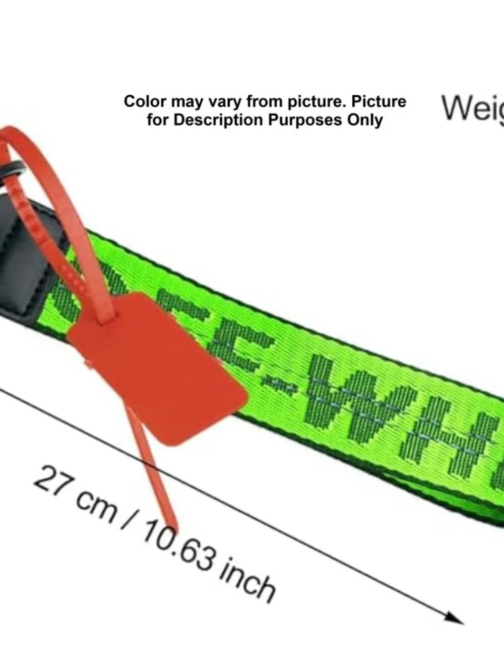 Assorted color OW Wristlets B28